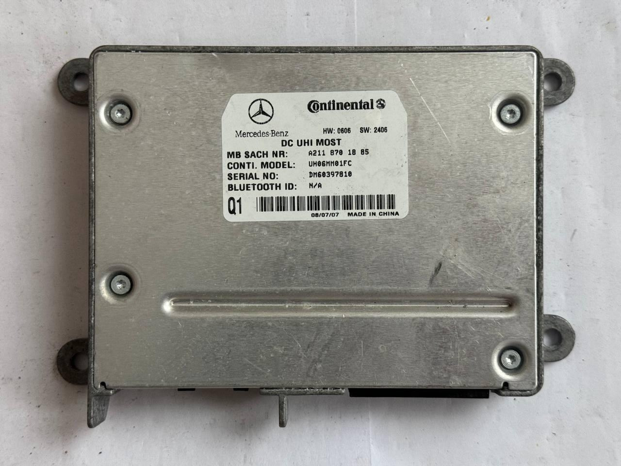 Електронний блок керування Mercedes A 211 870 18 85 / A2118701885