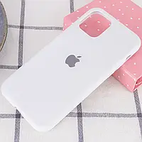 Чехол Silicone Case для Apple iPhone 11 White (силиконовый чехол белый силикон кейс на айфон 11)