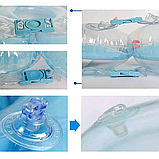 Надувне коло з брязкальцями для купання немовлят коло на шию для купання дітей у ванній у бассейні, фото 10