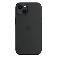 Чехол Silicone Case для Apple iPhone 13 Black (силиконовый чехол черный силикон кейс на айфон 13)