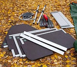 Алюмінієвий профіль Н - образний (L=100 см) для жорсткого підлоги човни, фото 7