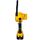 Акумуляторна мініпила DeWalt DCM155N 15 cм з автоматичною змазкою ланцюга (24V, 5AH). АКБ Гілкоріз девольт, фото 6