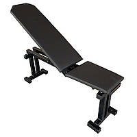Лава універсальна Newt Gym Pro, регульована спинка, сталева рама, матеріали оздоблення PVC, навантаження 350 кг