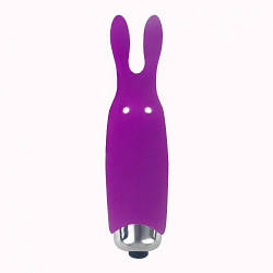 Міні-вібратор Lastic Pocket Vibe Rabbit Purple, 8,5 див.