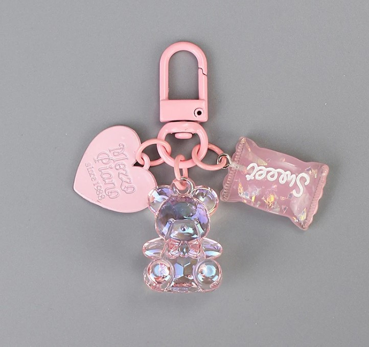 Брелок Sweet Bear, рожевий