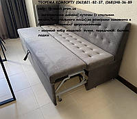 Мягкий диван для кухни со спальным местом Вест D (изготовление под размер заказчика)