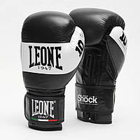 Боксерські рукавички Leone Shock Black 10 ун.