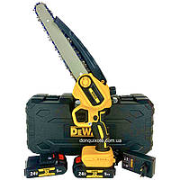 Аккумуляторная мини пила DeWalt DCM160N 20 см (24V 5A) с автоматической смазкой цепи АКБ пила деволт