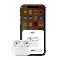Бездротові навушники earpods AIR Pods i3 Pro White Навушники з активним шумоподавом UCC UAA