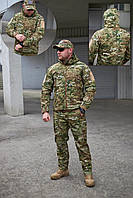 Куртка soft shell multicam Куртка тактическая для военнослужащих Штурмовая легкая куртка мультикам