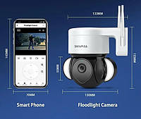 Ip PTZ-камера с удаленным доступом USA-A12 3MP Wi-Fi Камера видеонаблюдения UAA