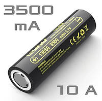 Літій-іонний акумулятор LiitoKala 18650 3500mAh 10A Літійовий акумулятор UCC UBB