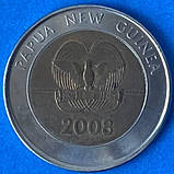 Монета Папуа Нова Гвинеея 2 кіна 2008 гр, фото 3