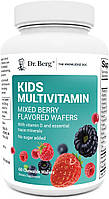 Ежедневные мультивитамины для детей без сахара Dr. Berg's Kids Chewable Multivitamins 60 таблеток