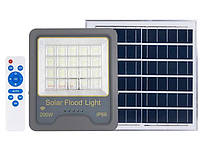 LED прожектор VARGO на солнечной батарее 200W с датчиком движения