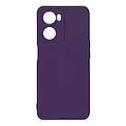 Чехол Silicone Cover Full Camera (A) для Oppo A57s Колір 34.Purple