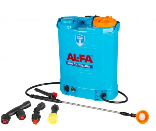 Обприскувач акумуляторний AL-FA ALES12L-PB 12 V 12 Ah 12 л