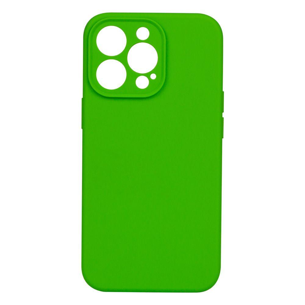 Чохол Silicone Case Full Camera no logo для iPhone 13 Pro Max Колір 32, Green