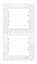Рамка Sedna, 2-постова, вертикальна, біла, Schneider Electric