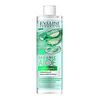 Очищающая мицеллярная вода Аloe+collagen Eveline 400 мл SN, код: 8253597