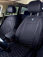 Чехлы на BMW 3 G21. Кожаные чехлы для БМВ 3 g21 FAV