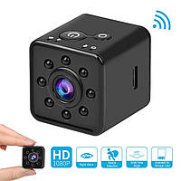 Мини камера универсальная компактная портативная мини видеорегистратор SQ13 WiFi с водонепроницаемым б TLX