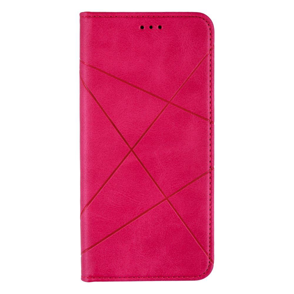 Чохол-книжка Business Leather для Oppo A12 Eur Ver Колір Малиновий