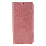Чохол-книжка Business Leather для Samsung Galaxy A32 4G Колір Малиновий, фото 4