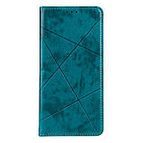 Чохол-книжка Business Leather для Realme GT2 Колір Синій, фото 8