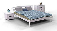 Ліжко полуторне Лікерія без виношення 120-200 см (біле)