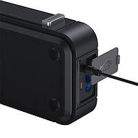 Автомобільний пусковий пристрій Baseus Super Energy Mega with USB-A to USB-C Cable 3000A Black, фото 11