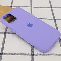 Чехол Silicone Case для Apple iPhone 13 Light Purple (силиконовый чехол сиреневый кейс на айфон 13)