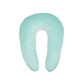 Подушка для вагітних Twins Velvet, mint