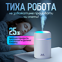 Зволожувач повітря 300 мл з LED-підсвіткою, фото 6