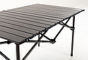 Туристичний складаний стіл + 4 стільці зі спинкою для відпочинку на природі, фото 5