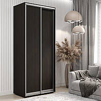 Двухдверный шкаф купе Viant 1-9 120x60x240 Венге ДСП BX, код: 7771180