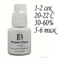 Клей для вій прозорий Power Clear I-Beauty 5 ml
