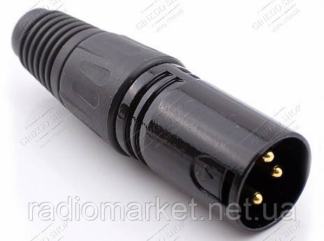 Штекер CANON (XLR) , під шнур, фото 1