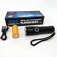 Тактический фонарь police Bailong BL-X31-P90 | Сверхмощный фонарик | Мощный аккумуляторный OI-452 лед фонарик