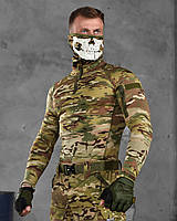 Армейский тактический убакс мультикам, летняя боевая рубашка убакс зсу, тактическая рубашка мультикам fs427