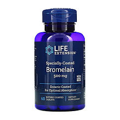 Specially-Coated Bromelain	500 mg - 60 tabs