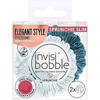 Гумка-браслет для волосся invisibobble SPRUNCHIE SLIM Cool as Ice 2 шт SC, код: 8289648
