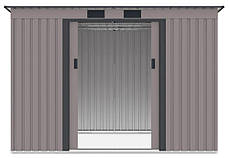 Сарай для інструментів 261x181 см Hardmaister Oregon Warm Grey, фото 4