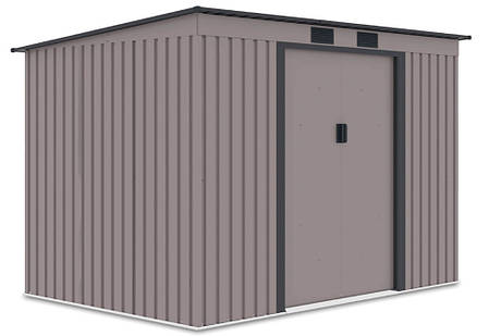 Сарай для інструментів 261x181 см Hardmaister Oregon Warm Grey, фото 1