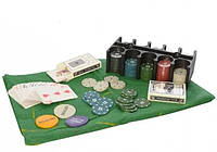 Покерный набор P. King NP25712-2 на 200 фишек с номиналом MD, код: 7632908