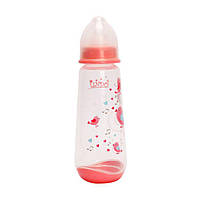 Бутылочка Lindo для кормления 250 мл 3 месяцев Розовый (LI 112) KV, код: 7340927