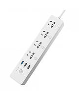 Сетевой фильтр Gosund Smart Power Strip CP5 4 розетки + 3 USB White z118-2024