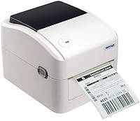 Термопринтер для наклеек, этикеток Xprinter XP-420B 108мм USB, белый, этикеток, ценников, бирок,