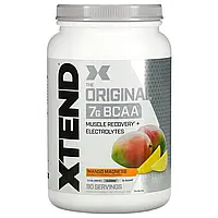 Xtend, The Original, 7 г аминокислот с разветвленной цепью (BCAA), со вкусом манго, 1,26 кг (2,78 фунта)