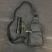 Борсетка сумка через плечо , Мужская сумка-слинг ND-809 тактическая плечевая